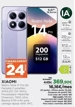 Xiaomi - Redmi Note 14 Pro 5g