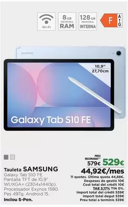 Samsung - Tableta