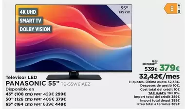 Panasonic - Televisor Led