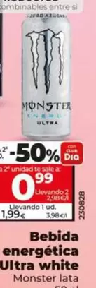 Monster - Bebida Energética Ultra White