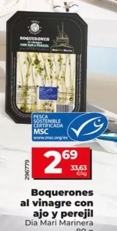 Dia Mari Marinera - Boquerones Al Vinagre Con Ajo Y Perejil