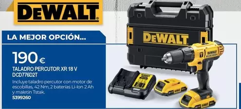 Dewalt - Taladro Percutor X18 V Dcg7760zi