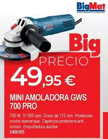 Bigmat - Mini Amoladora