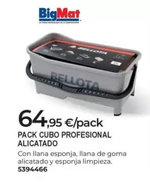 Bigmat - Pack Cubo Profesional Alicatado