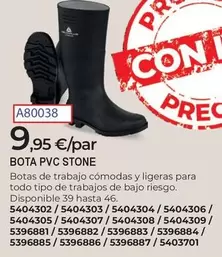 PVC - Bota Pvc Stone