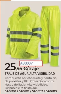 Traje De Agua Alta Visibilidad