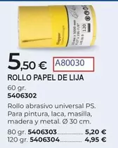 Universal - Rollo Papel De Lija