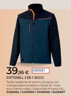 Softshell 2 En 1 Socci