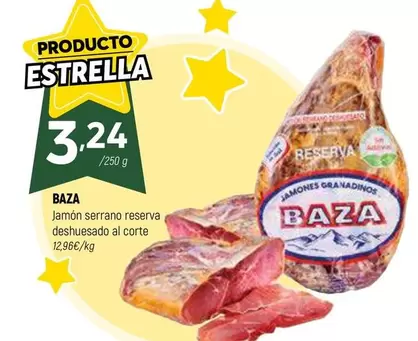 Baza - Jamon Serrano Reserva Deshuesado Al Corte