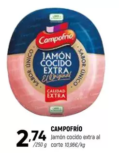 Campofrío - Jamon Cocido Extra Al Corte
