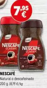 Nescafé - Natural O Descafeinado