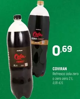 Coviran - Refresco Cola Zero O Zero Zero