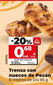 El Molino De Dia - Trenza Con Nueces De Pecán 