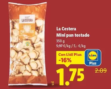 La Cestera - Mini Pan Tostado