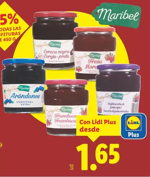 Maribel - En Todas Las Confituras De 450 G