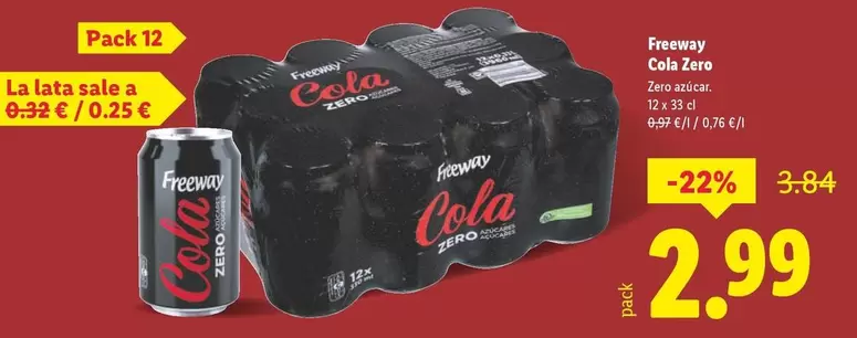 Freeway - Cola Zero 