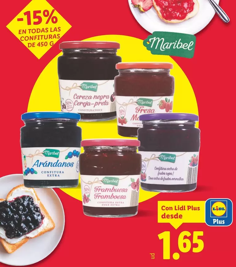 Maribel - En Todas Las Confituras De  450 G