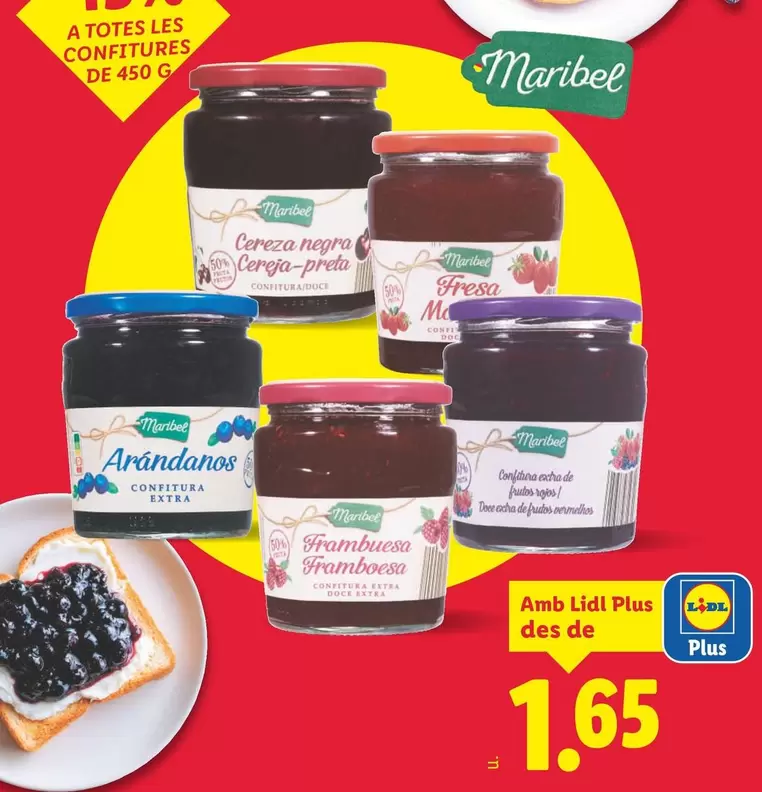 Maribel - A Totes Les Confitures De 450 G