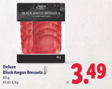 Deluxe - Black Angus Bresaola