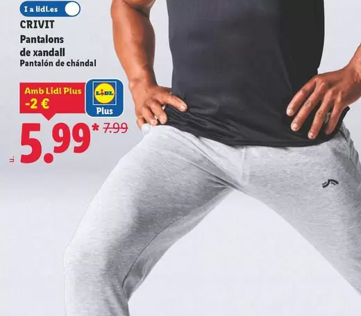 Crivit - Pantalón De Chándal 