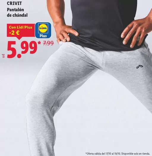 Crivit - Pantalón De Chandal