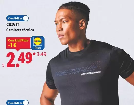 Crivit - Camiseta Técnica