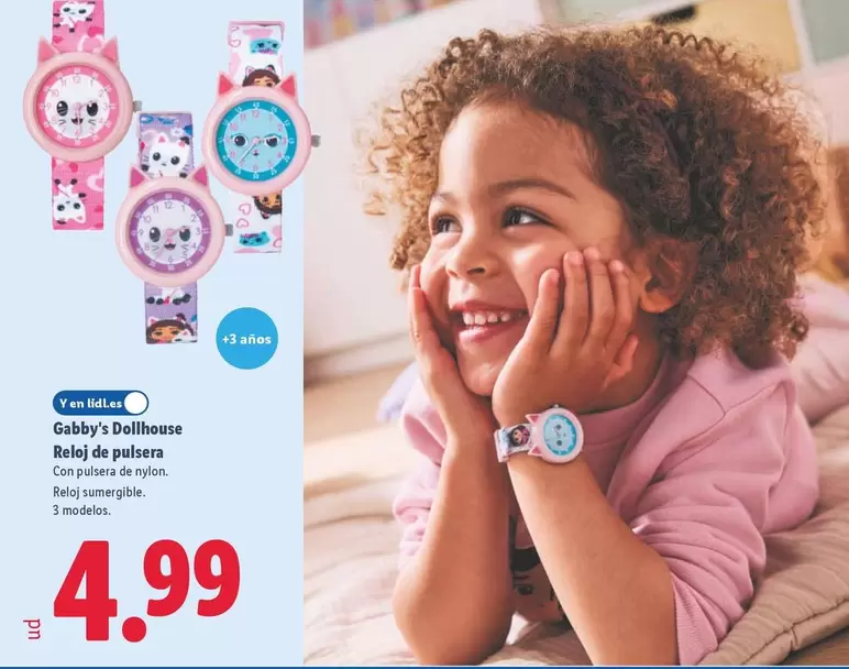 Gabby's Dollhouse - Reloj De Pulsera