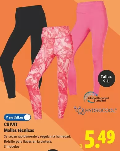 Crivit - Mallas Técnicas