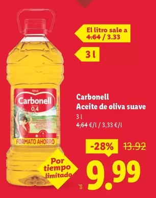Carbonell - Aceite De Oliva Suave