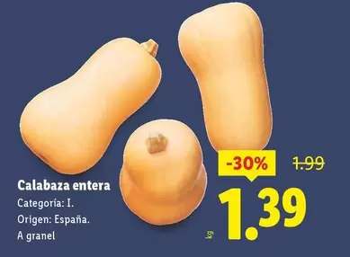Calabaza Entera