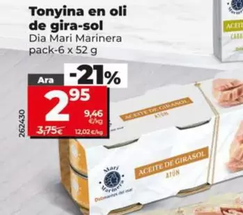 Dia Mari Marinera - Atún En Aceite De Girasol