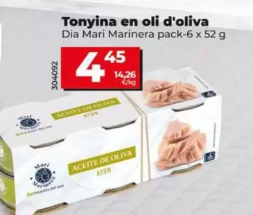 Dia Mari Marinera - Atún En Aceite De Oliva