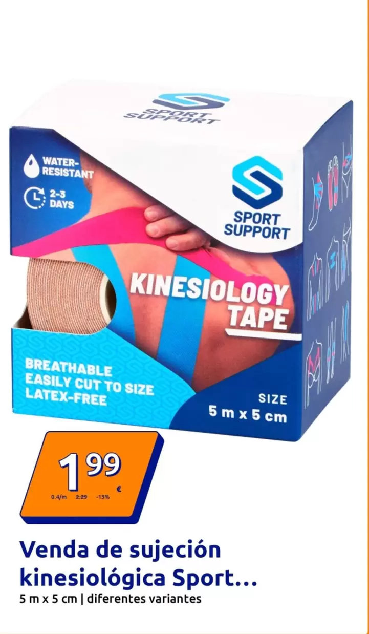 Venda De Sujecion Kinesiologica Sport 