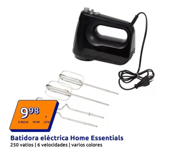 Home Essentials - Batidora Eléctrica 