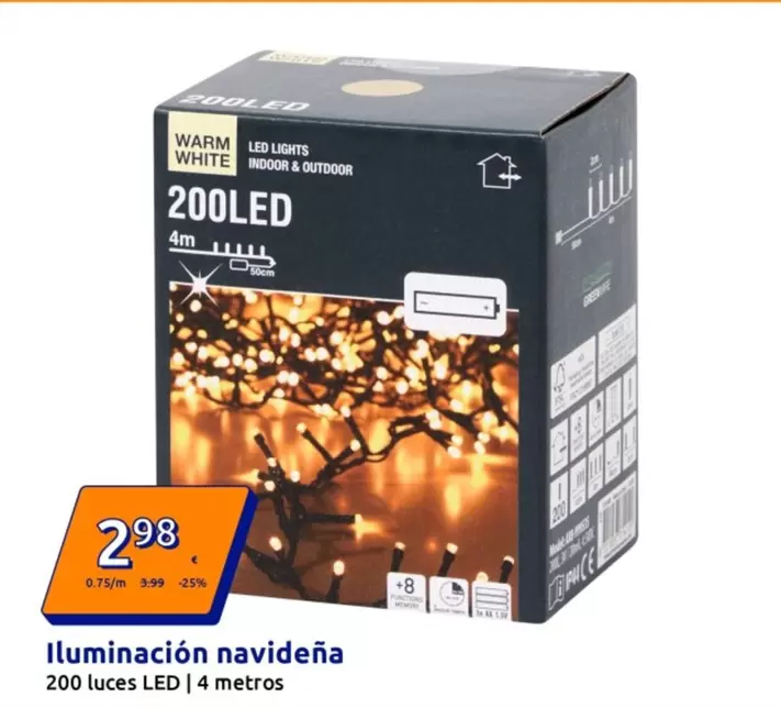 Warm White - Iluminación Navidena