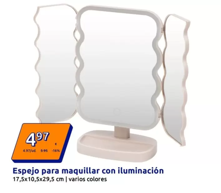 Espejo Para Maquillar Con Iluminación
