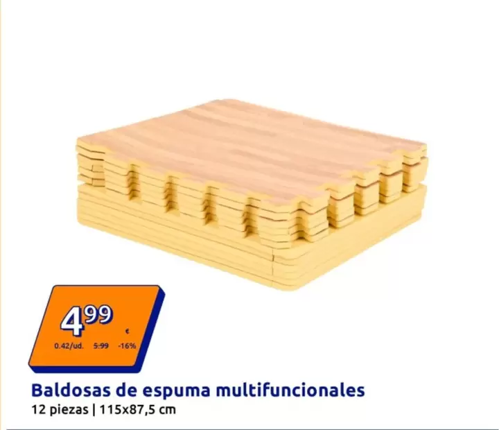 Baldosas De Espuma Multifuncionales