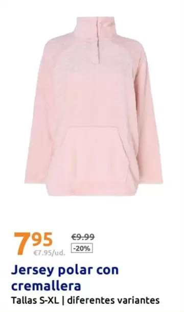 Jersey Polar Con Cremallera