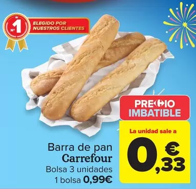 carrefour - Barra de pan