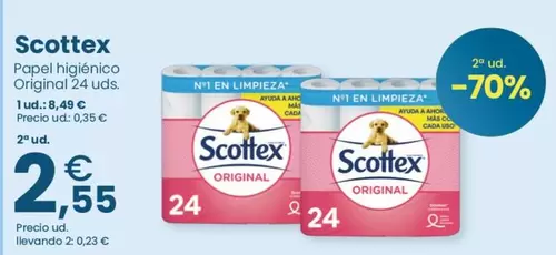 Scottex - Papel Higiénico Original