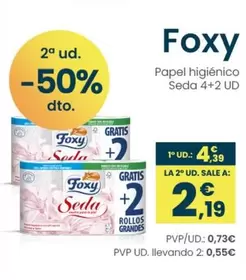 Foxy - Papel Higienico Seda