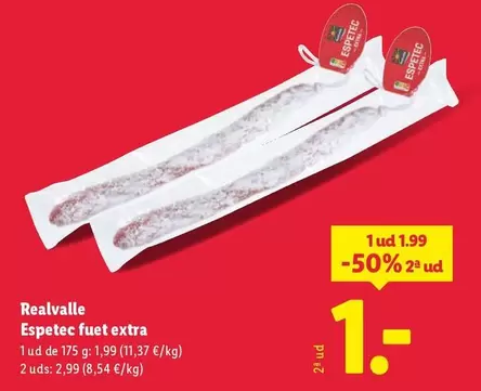 Realvalle - Espetec Fuet Extra