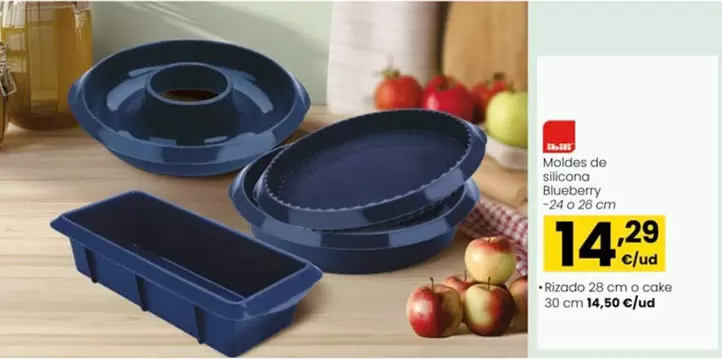 Ibili - Moldes De Silicona Blueberry 