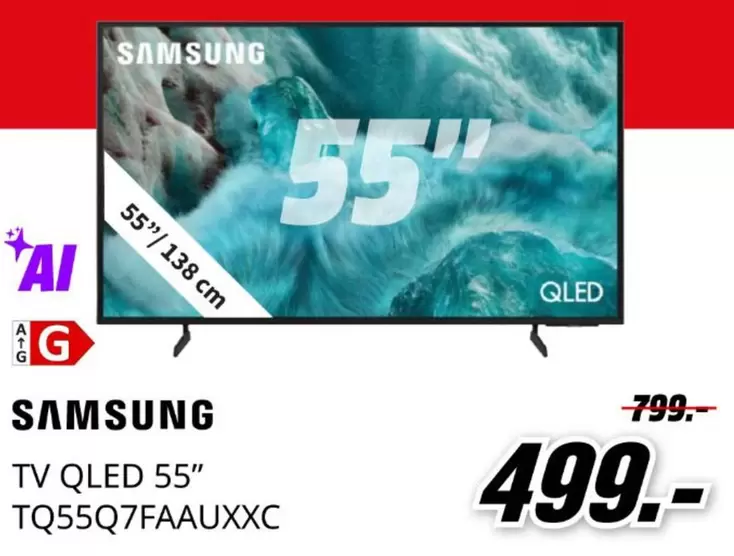 Samsung - Tv Qled 55" Tq55q7faauxxc