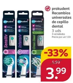 Cross - Recambios Universales De Cepillo Dental