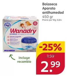 Bolaseca Aparato Antihumedad