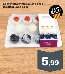 Musfi's - Assortiment Panellets Coco