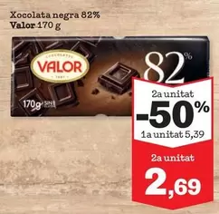 Valor - Xocolata Negra 82%