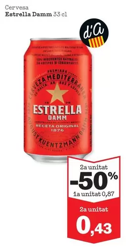 Estrella Damm - Cervesa