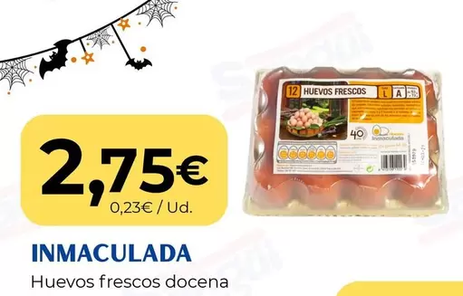 Inmaculada Huevos Frescos Docena
